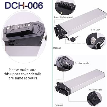 Amazon.co.jp: 折りたたみ自転車 バッテリー 48V 13.6Ah対応 DCH
